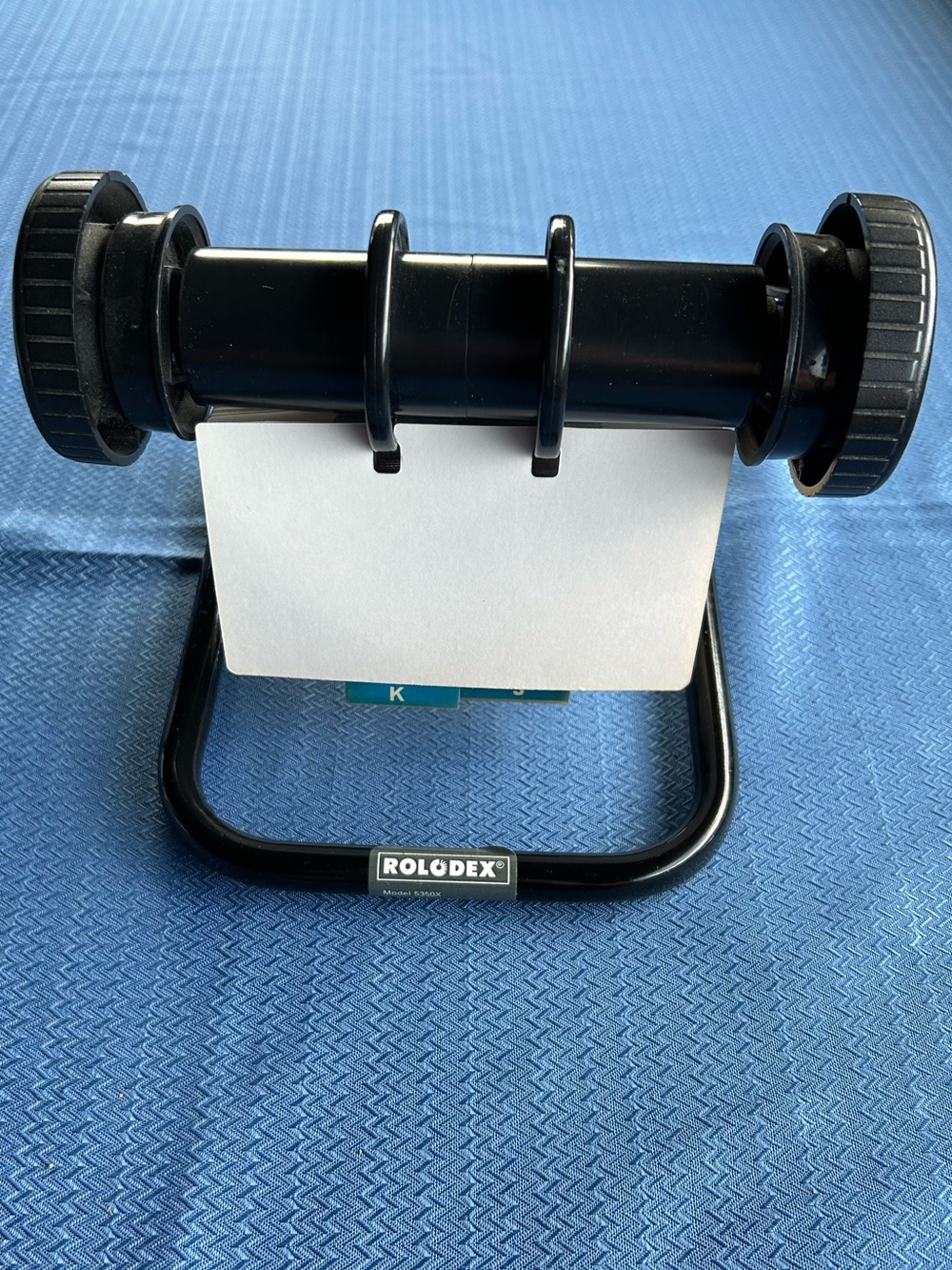 Vintage Rolodex Business Card File System from the 1980s